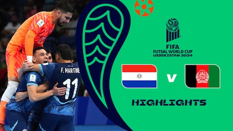 Paraguay v Afghanistan | Round of 16 | FIFA Futsal World Cup Uzbekistan 2024™ | Highlights