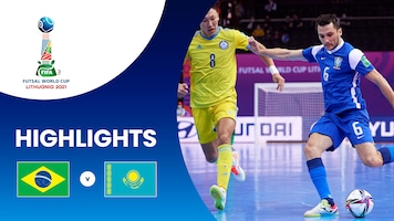 Brazil v Kazakhstan | Play-off for third place | FIFA Futsal World Cup Lithuania 2021™ | Highlights