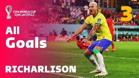 Richarlison | All Goals | FIFA World Cup Qatar 2022™