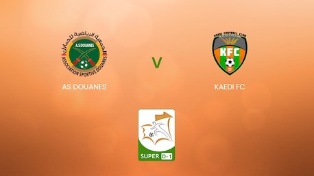 AS Douanes - Kaedi FC | Super D-1 2024/25 | Mauritanien | Spiel in voller Länge