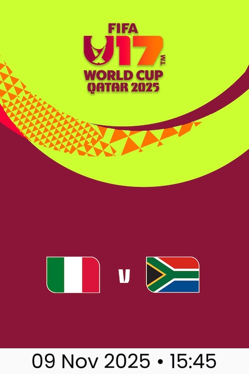Italy v South Africa | FIFA U-17 World Cup Qatar 2025™
