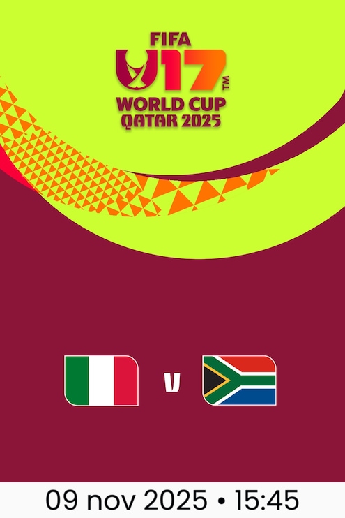 Italia - Sudafrica | Coppa del Mondo FIFA U-17 Qatar 2025