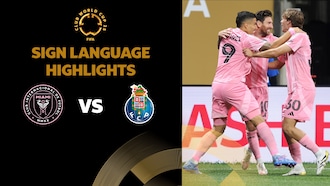 Inter Miami CF - FC Porto | Groupe A | Coupe du Monde des Clubs de la FIFA 2025™ | Résumé vidéo (Langue des signes)