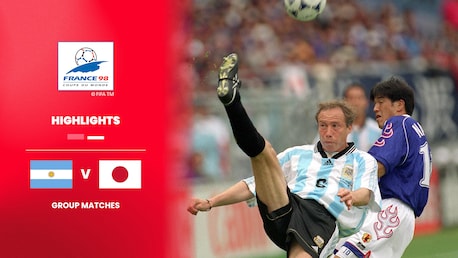 Argentina v Japan | Group H | 1998 FIFA World Cup France™ | Highlights