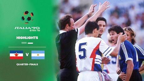 Iugoslávia x Argentina | Quartas de final | Copa do Mundo da FIFA Itália 1990 | Melhores momentos
