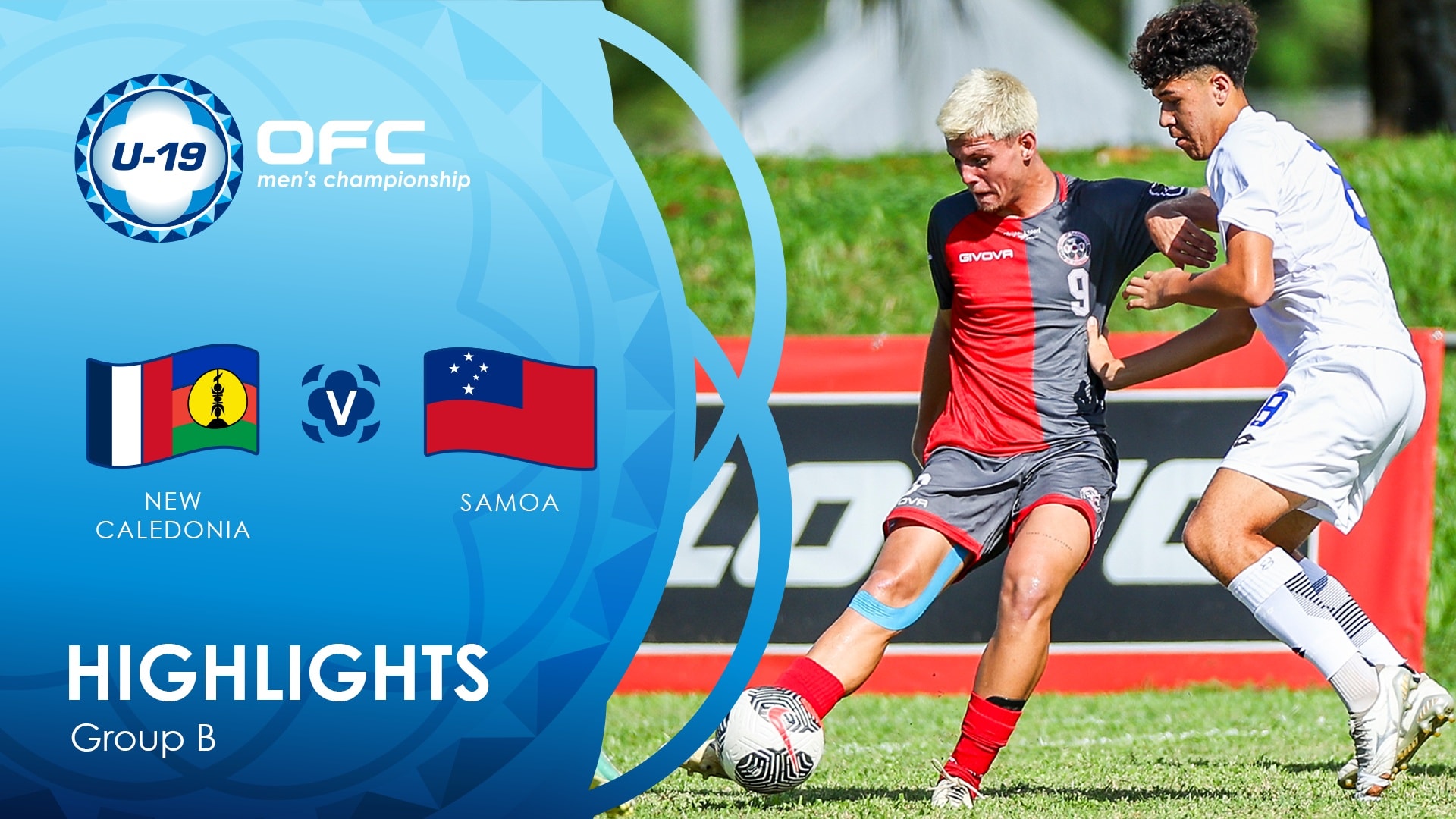 Nouvelle-Calédonie - Samoa | Groupe B | OFC U-19 Men's Championship | Résumé vidéo
