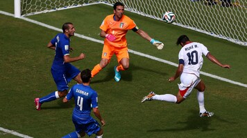 Bryan Ruiz Goal 43' | Italy v Costa Rica | 2014 FIFA World Cup Brazil™