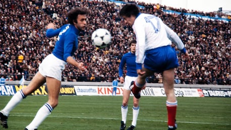 Das Tor von Bernard Lacombe 1' | Italien - Frankreich | FIFA Fussball-Weltmeisterschaft Argentinien 1978™