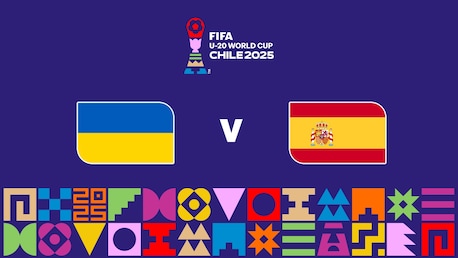 Ucrânia x Espanha | Oitavas de final | Copa do Mundo Sub-20 da FIFA Chile 2025™ | Jogo completo