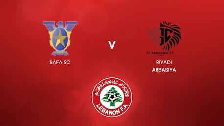 Safa SC v Riyadi Abbasiya | Lebanon First Division 2024/2025 | Full Match Replay
