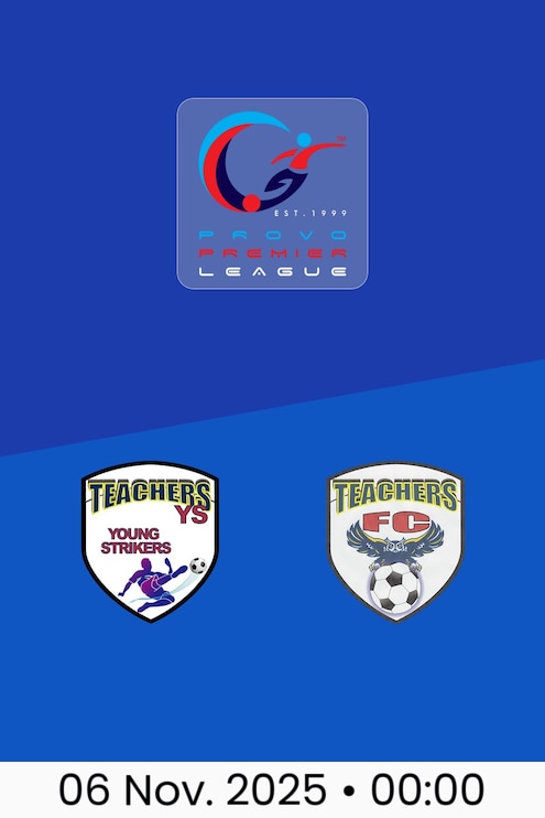 Teachers YS - Teachers FC | Provo Premier League 2025-26