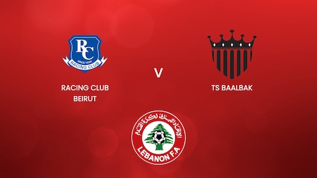 Racing Club Beirut vs TS Baalbak | Playoff de descenso | Primera División 2024/2025| Partido completo
