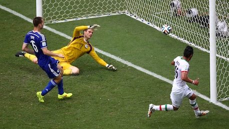 Reza Ghoochannejhad Goal 81' | Bosnia and Herzegovina v IR Iran | 2014 FIFA World Cup Brazil™