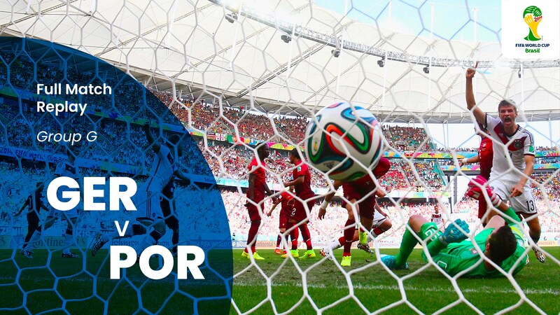 Germany v Portugal, Group G, 2014 FIFA World Cup Brazil™, Full Match  Replay
