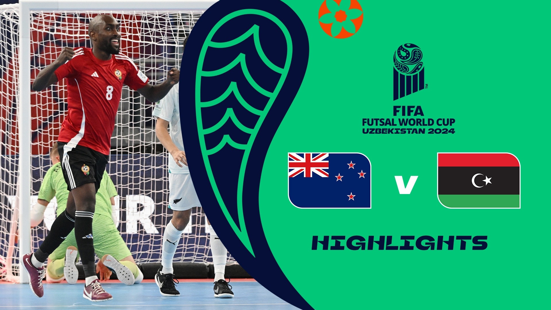 New Zealand v Libya | Group D | FIFA Futsal World Cup Uzbekistan 2024™ | Highlights