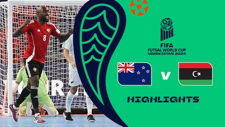 Nouvelle-Zélande - Libye | Groupe D | Coupe du Monde de Futsal de la FIFA, Ouzbékistan 2024™  | Résumé vidéo
