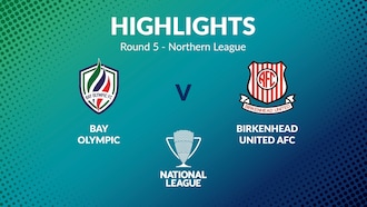 Bay Olympic vs Birkenhead United | Jornada 5 | Northern League | Men's National League Regional Phase | Highlights