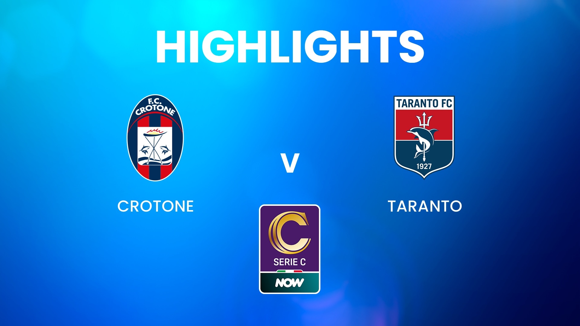 Crotone v Taranto | Serie C NOW | Highlights