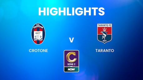 Crotone vs Taranto | Serie C NOW | Highlights