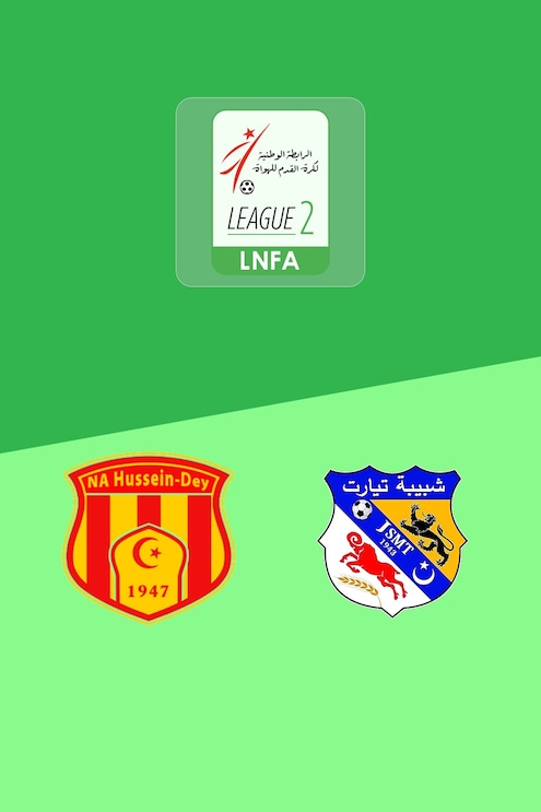 NA Hussein Dey - JSM Tiaret | Ligue 2 2025/26 | Match completo