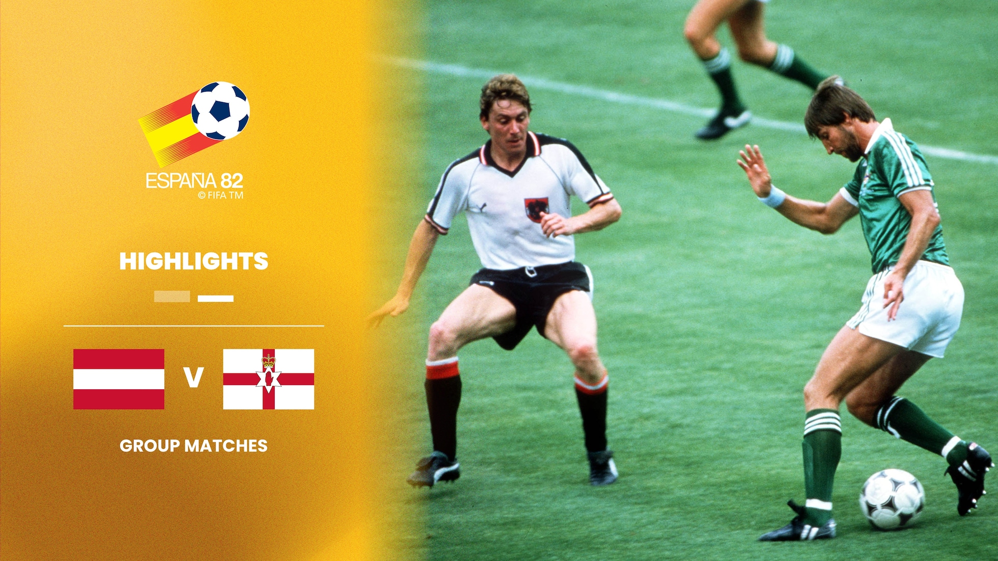 Österreich - Nordirland | Zweite Runde - Gruppe D | FIFA Fussball-Weltmeisterschaft Spanien 1982™ | Highlights