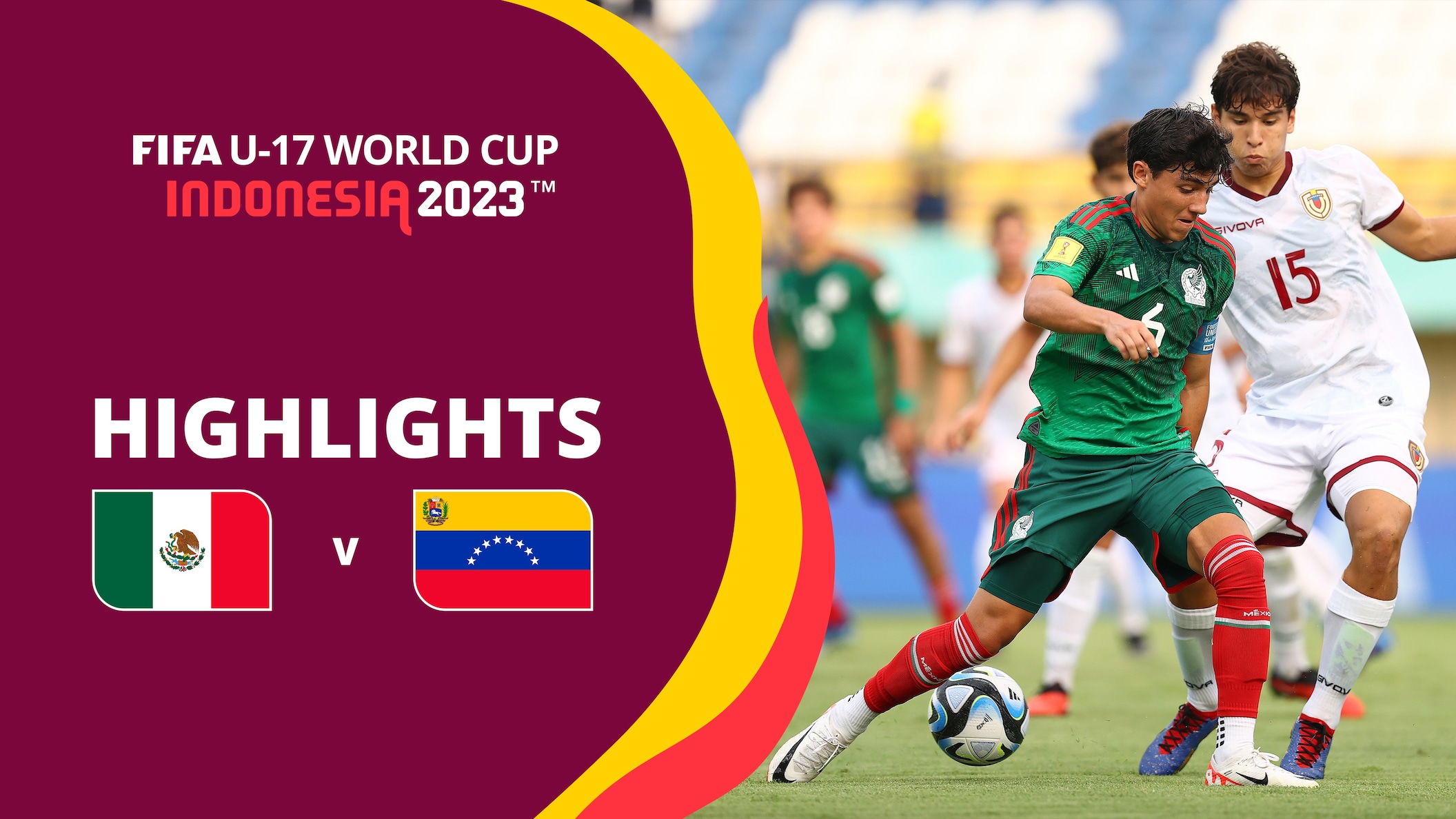 Mexico v Venezuela | Group F | FIFA U-17 World Cup Indonesia 2023™ | Highlights