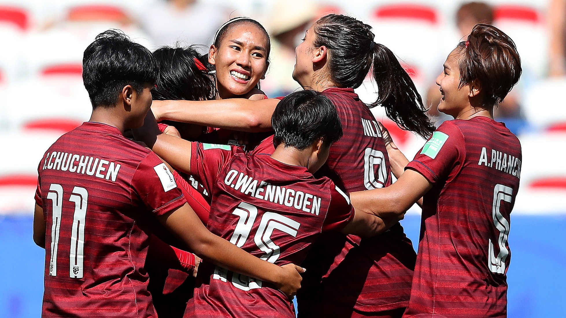 Le but de Kanjana Sung-Ngoen 90' | Suède - Thaïlande | Coupe du Monde Féminine de la FIFA, France 2019™
