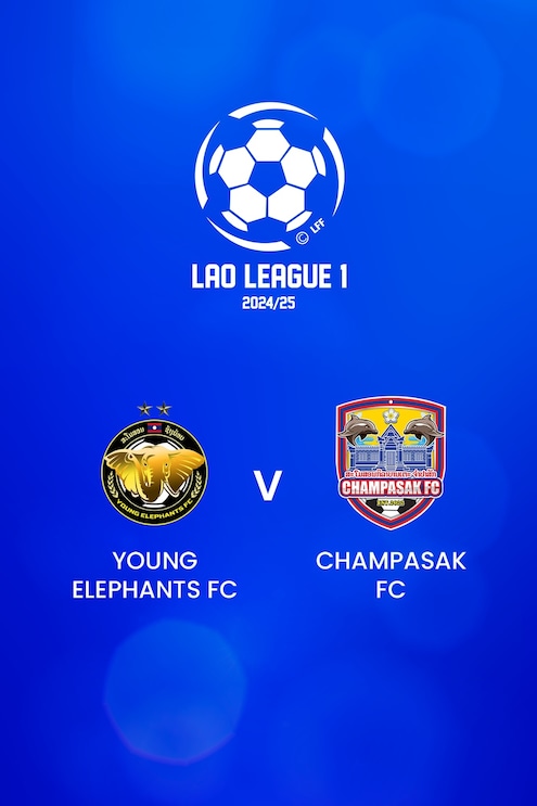 Young Elephants FC - Champasak FC | Lao League 1 2024/25 | Match completo