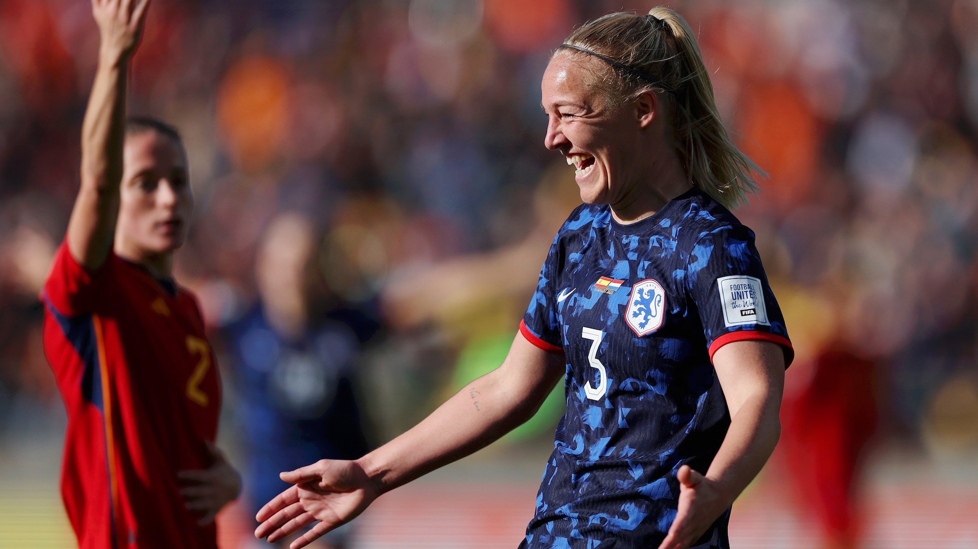 Tor von Stefanie van der Gragt 90+1' | Spanien vs Niederlande | FIFA Frauen-Weltmeisterschaft Australien & Neuseeland 2023™