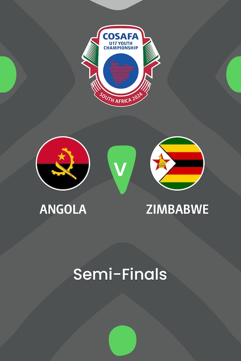 Angola - Zimbabwe | Halbfinale | CAF U-17 Africa Cup of Nations 2025 | COSAFA-Qualifikationsturnier | Spiel in voller Länge