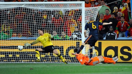 Das Tor von Andres Iniesta 115' | Niederlande - Spanien | FIFA Fussball-Weltmeisterschaft Südafrika 2010™