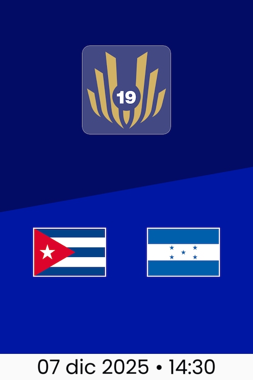 Cuba - Honduras | Torneo Under-19 UNCAF FIFA Forward 2025
