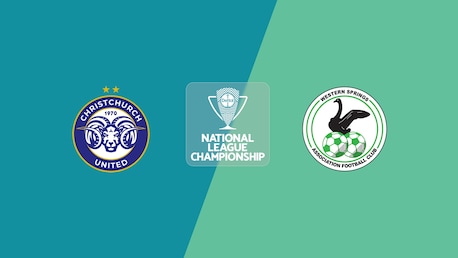 Christchurch United - Western Springs | Championnat de la Ligue Nationale 2025 | Match complet