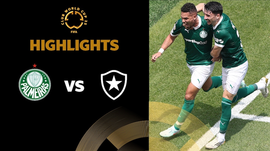 Palmeiras - Botafogo | Huitièmes de finale | Coupe du Monde des Clubs de la FIFA 2025™ | Résumé vidéo