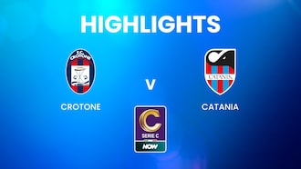 Crotone x Catania | Serie C NOW | Melhores momentos