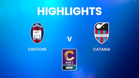 Crotone vs catania | Serie C NOW | Highlights