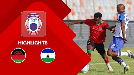 Malawi v Lesotho | Group Stage | HOLLYWOODBETS COSAFA Cup 2025 | Highlights