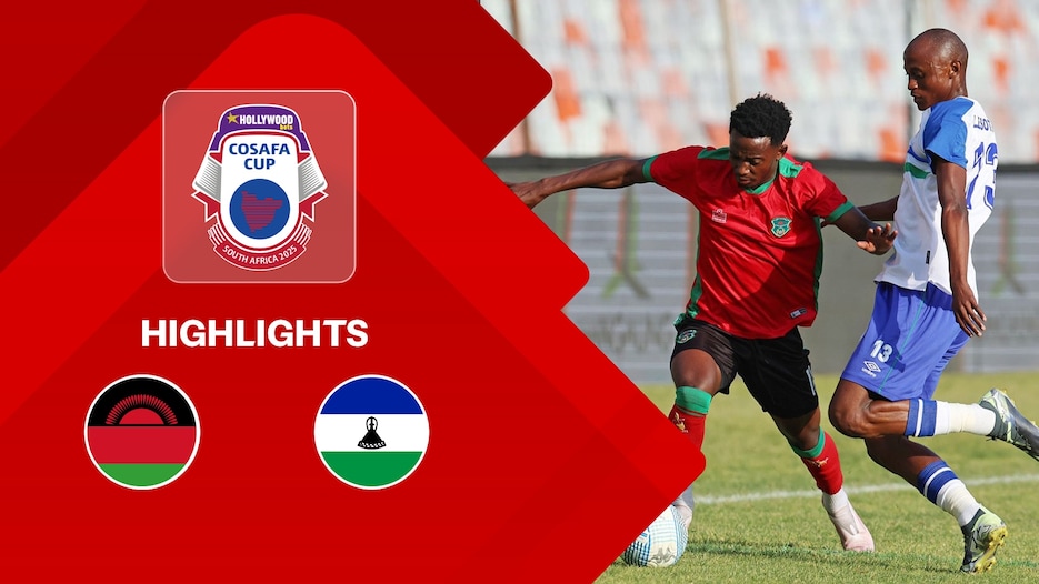 Malawi v Lesotho | Group Stage | HOLLYWOODBETS COSAFA Cup 2025 | Highlights