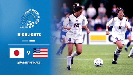 Japón vs EE.UU | Cuartos de final | Copa Mundial Femenina de la FIFA Suecia 1995™ | Highlights