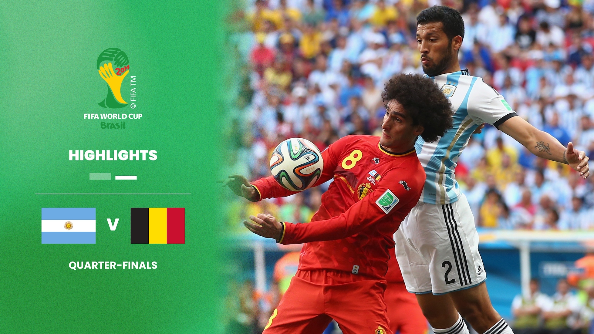 Argentine - Belgique | Quarts de finale | Coupe du Monde de la FIFA, Brésil 2014™ | Résumé vidéo