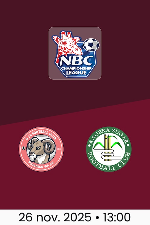 B19 FC - Kagera Sugar | Championship League 2025/26