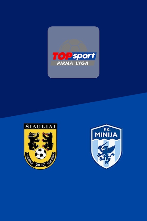 Šiauliai B vs Minija | Pirma Lyga 2025| Partido completo