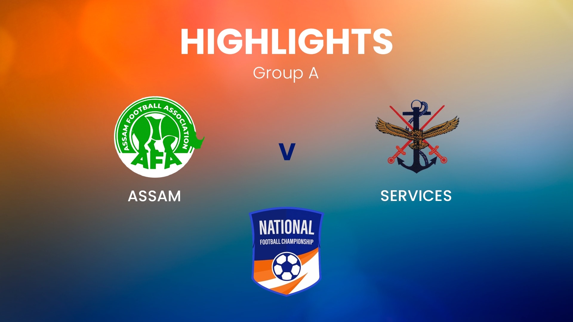 Assam v Services | Groupe A | Santosh Trophy | Highlights