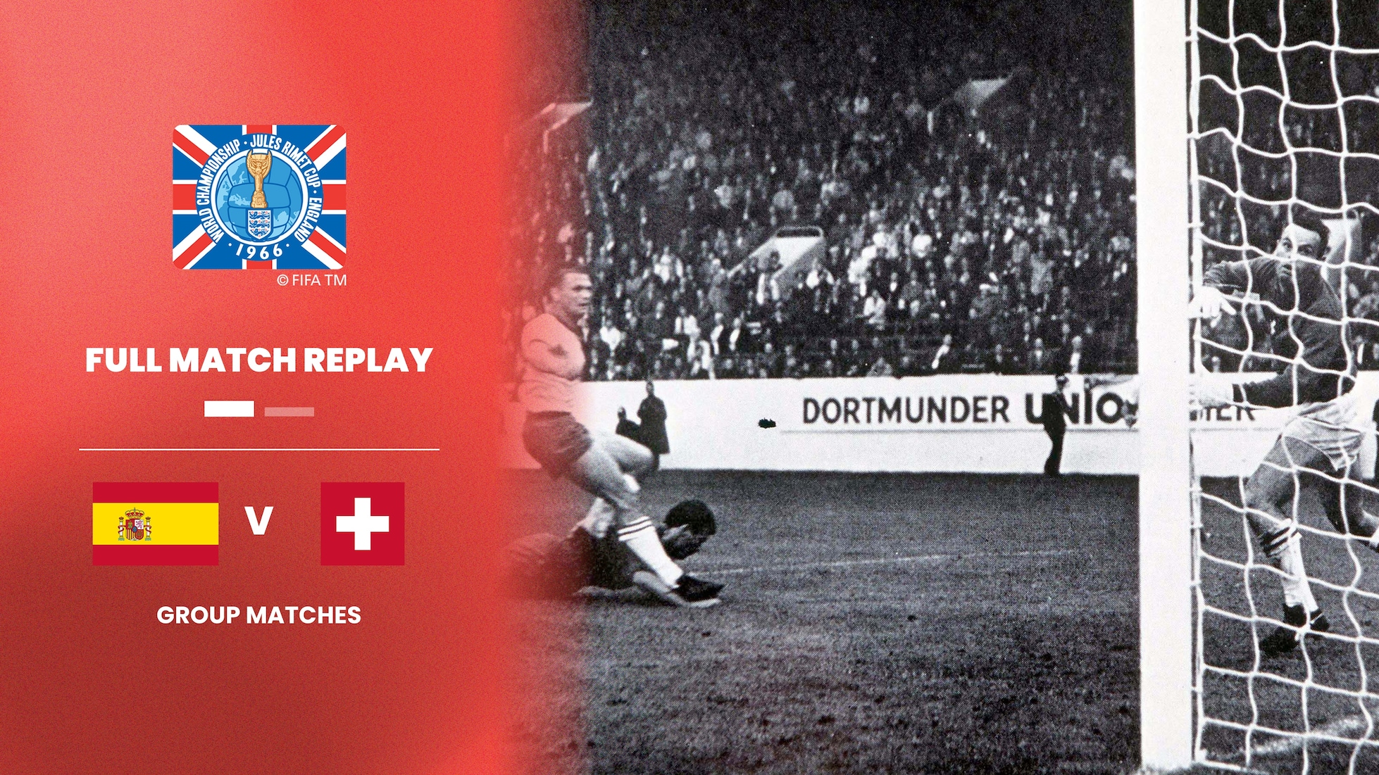 Espagne - Suisse | Groupe 2 | Coupe du Monde de la FIFA, Angleterre 1966™ | Match complet