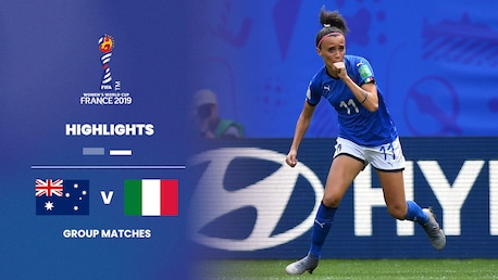 Austrália x Itália | Grupo C | Copa do Mundo Feminina da FIFA França 2019 | Melhores momentos
