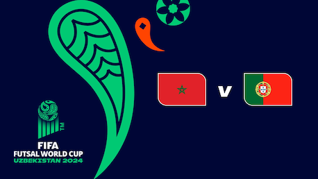 Marruecos vs Portugal | Grupo E | Copa Mundial de Futsal de la FIFA Uzbekistán 2024™ | Partido completo
