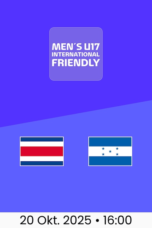 Costa Rica - Honduras | Internationales Freundschaftsspiel U17