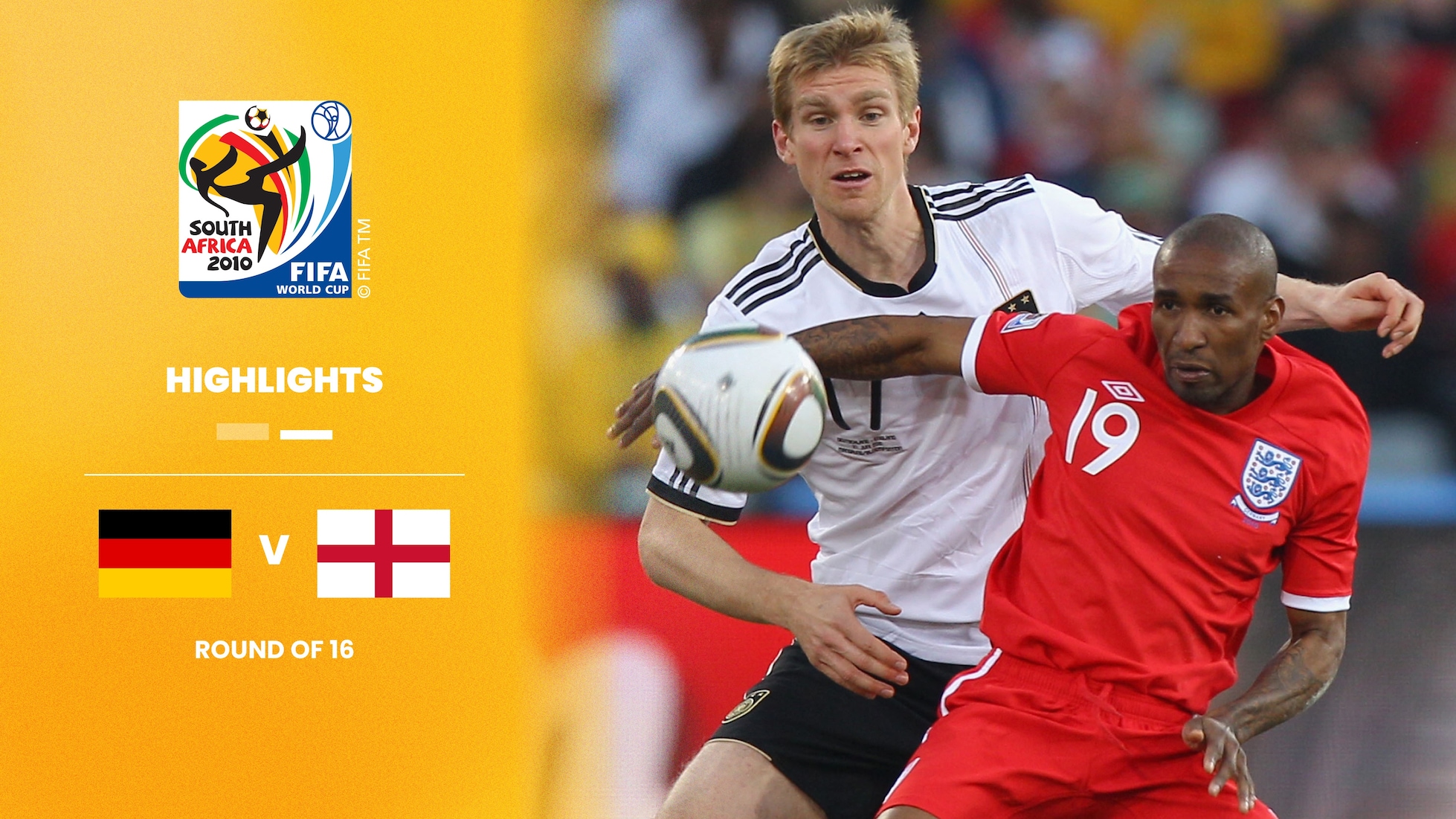 Alemania vs Inglaterra | Octavos de final | Copa Mundial de la FIFA Sudáfrica 2010™ | Highlights