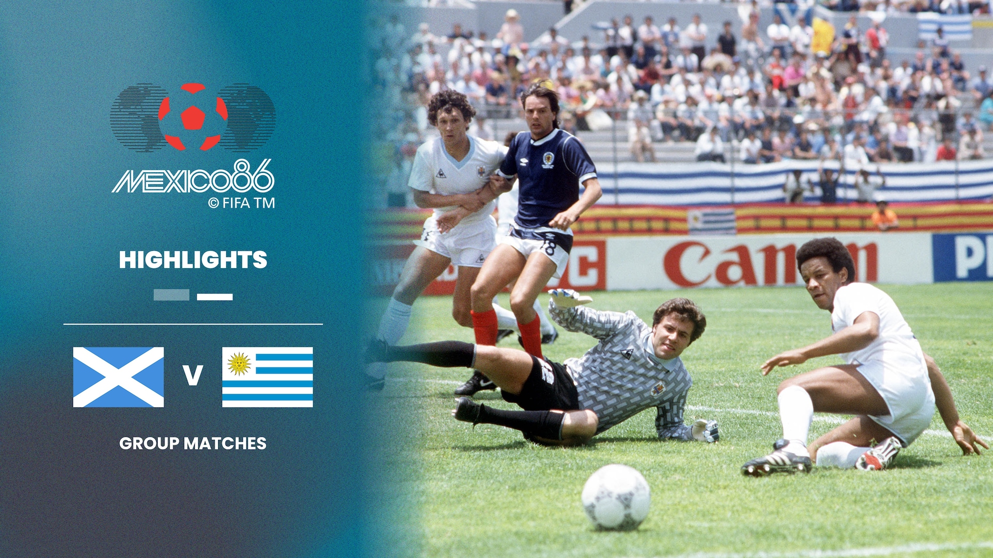 Schottland - Uruguay | Gruppe E | FIFA Fussball-Weltmeisterschaft Mexiko 1986™ | Highlights