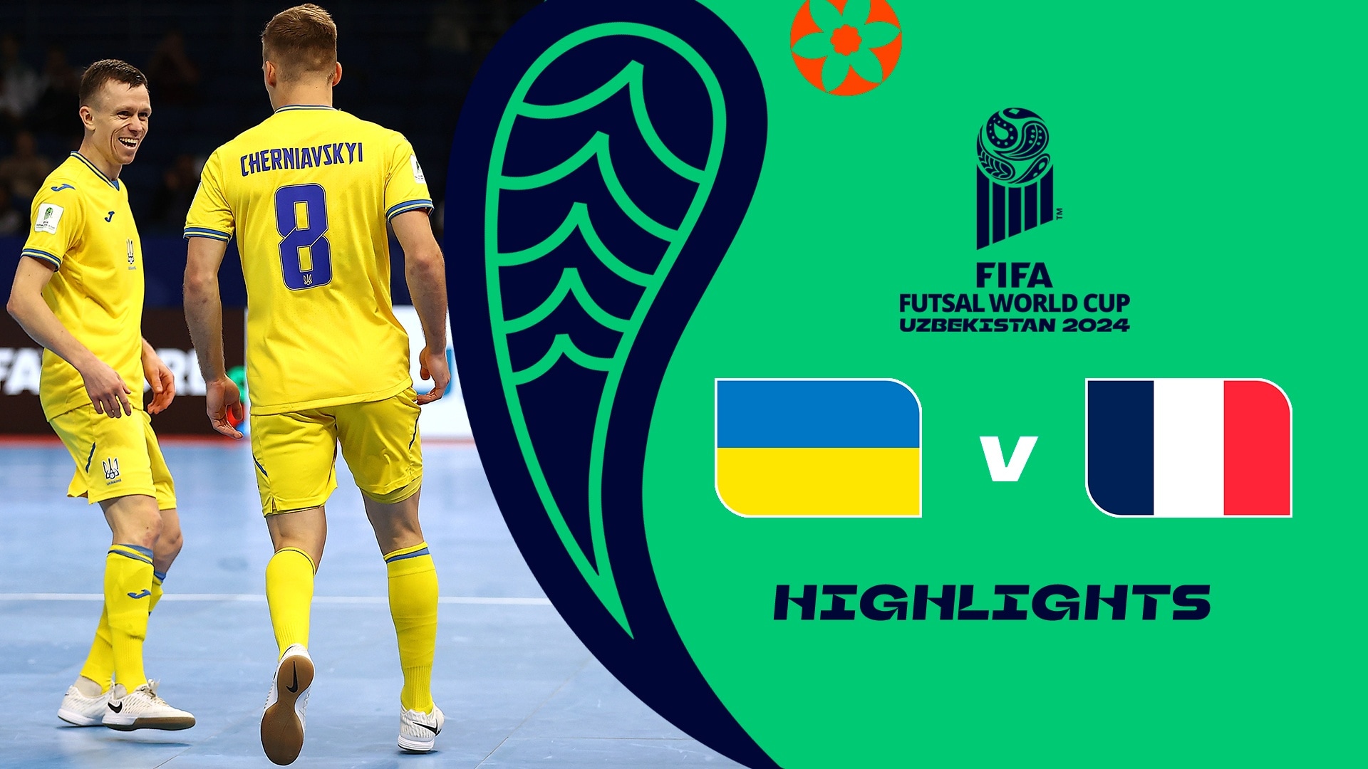 Ukraine v France | Play-off for third place | FIFA Futsal World Cup Uzbekistan 2024™ | Highlights